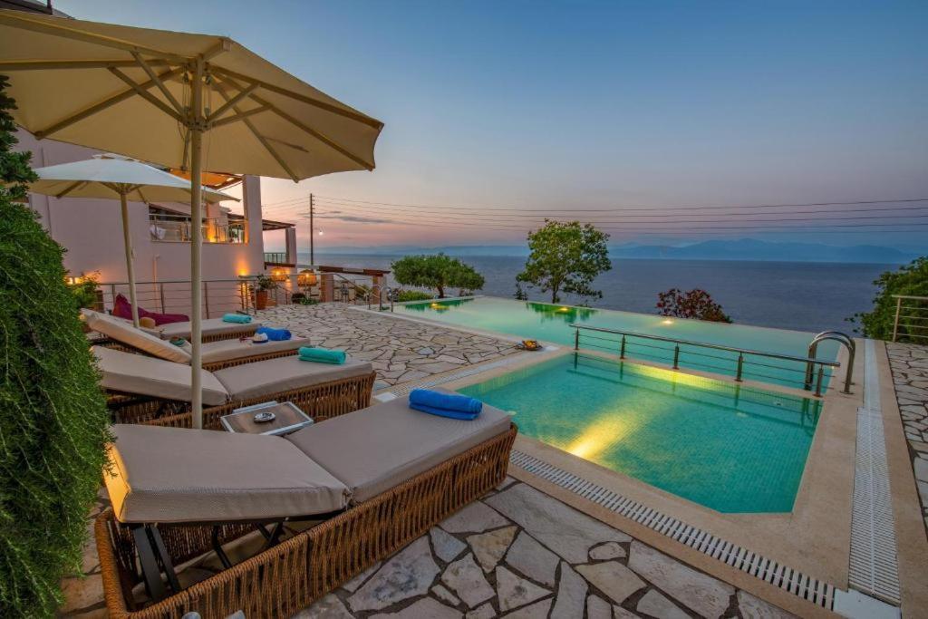 Sea View Suite With Pool 가이오스 외부 사진