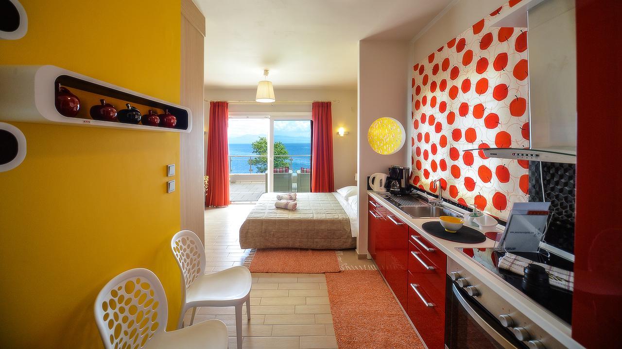 Sea View Suite With Pool 가이오스 외부 사진